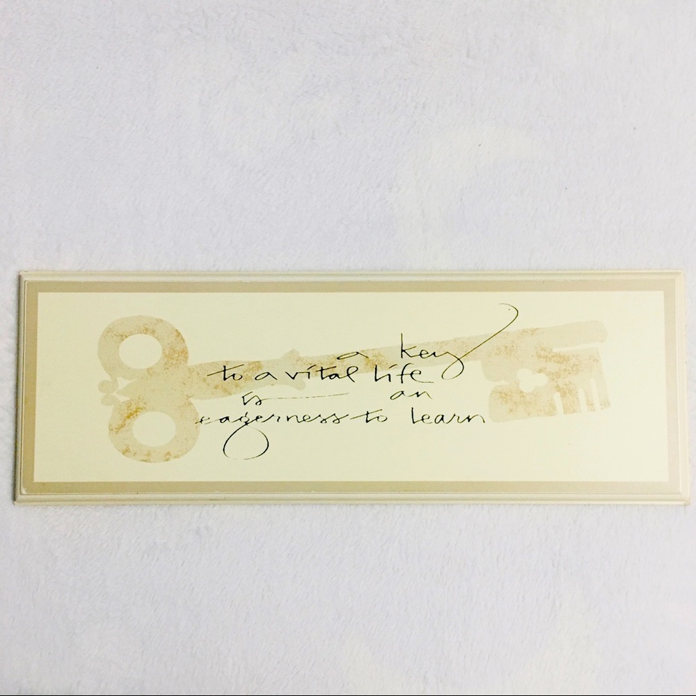 Key Motivational Wooden Wall Hanging Decor Art